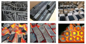 Nouvelle ligne de production de charbon de bois écoénergétique, machine de fabrication de charbon de bois à partir de sciure et de paille, ligne d'assemblage intégrée pour la production de charbon de bois - Product Image 6
