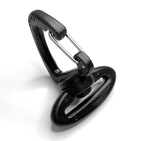 Clips pivotants triangulaires en plastique pour sangle de 25 mm et 38 mm, mousqueton à déclenchement pour accessoires de sacs de sport de plein air