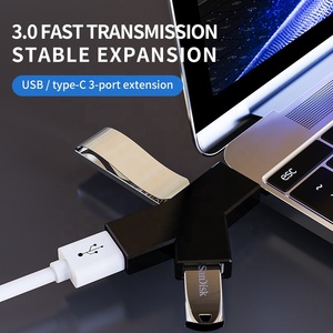 Nuevo HUB Tipo C de Alta Velocidad, Receptor de Transferencia de Datos 3.0+2.0, HUB USB C de 3 Puertos USB 3.0 para Mac Pro PC - Product Image 4