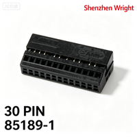 Connecteur de boîtier de câblage femelle TE 85189-1 30P 2,54 mm pour accessoires de connecteurs d'équipements électroniques automobiles