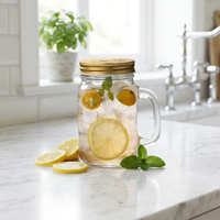 Gobelet en verre en forme de poulet, grande capacité, avec couvercle à vis – Design moderne et portable pour les fêtes, boissons froides, jus, lait