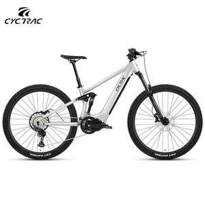 Vélo électrique 29/27,5 pouces EM6 (3e génération) avec <span class=keywords><strong>suspension</strong></span> intégrale en alliage d'aluminium 500W Vélo électrique de montagne pour tout-terrain Bicicleta Eléctrica - Product Image 1