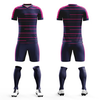 Tenue de football pour adultes à prix réduit, kit de football personnalisé avec logo, faible MOQ pour les matchs et l'entraînement des équipes de club