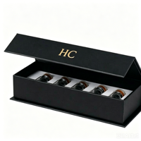 Boîte à parfum rigide magnétique avec logo personnalisé, en PPWR recyclable, finition mate, pour emballage de flacon de parfum vide
