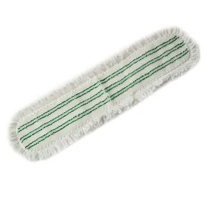 Esun Reutilizável Microfibra Limpeza Pads com Pocket Alumínio Retângulo Mops para Household Floor Dust Yarns Coletando