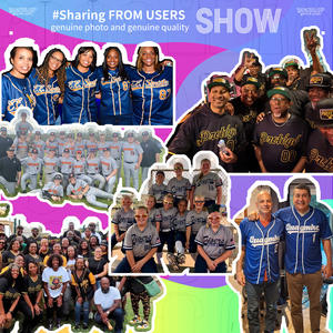 Maglietta allentata Hip-Hop del Pullover del Logo della stampa di sublimazione del collo a v della maglia di Baseball della squadra all'ingrosso - Product Image 2