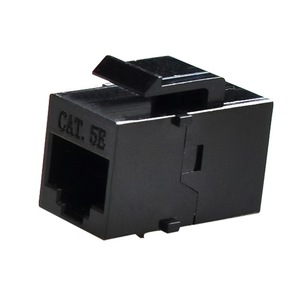 <strong>K</strong>&amp;R-CAT5E RJ45 network cable <strong>connector</strong> extension adapter network straight-through head module gigabit gold-plated contact - Product Image 3