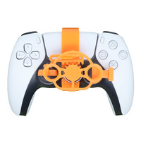 Volant de Course de Jeu Mini Honcam pour Manette PS5 Playstation 5 Slim, Accessoires de Jeu de Conduite