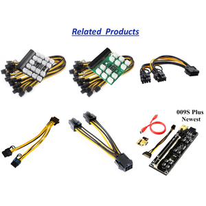 อะแดปเตอร์สายไฟ PSU แบบคู่ 24 พิน 20+4 พิน ATX อะแดปเตอร์เมนบอร์ดขยาย 18 AWG แบบคู่ 24 พิน - Product Image 2