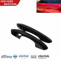 Couvre-poignées de porte en ABS pour Ford Mustang 2015-2022, ensemble d'accessoires de garniture extérieure