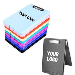 Portapapeles Plegable A4 Portátil con Logotipo Personalizado, Nuevo Modelo 2025, Portapapeles de Plástico Resistente con Almacenamiento - Product Image 2