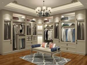 Modern Children's Bedroom Wardrobe with Dresser Wood Eco-Friendly Large Capacity Made in China - Product Image 4