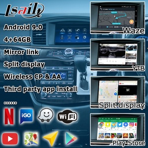 Pantalla Android de 8 Pulgadas con Carplay para Nissan Elgrand E52 2010-2020 con Video y Función Auto by Pass de Lsailt - Product Image 2