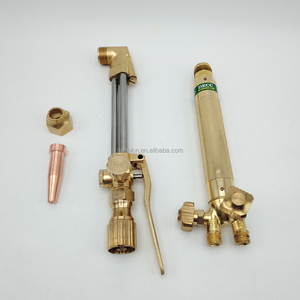 Decc phong cách Mỹ nhiệm vụ oxy axetylen ngọn đuốc Kit Cắt khí hàn Kit Hàn thợ hàn công cụ thiết lập cga540 và cga510 điều chỉnh - Product Image 6