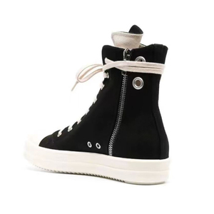 Botas altas planas informales <span class=keywords><strong>de</strong></span> lona para <span class=keywords><strong>hombre</strong></span> y <span class=keywords><strong>mujer</strong></span>, botas altas Ro <span class=keywords><strong>de</strong></span> talla grande, <span class=keywords><strong>zapatos</strong></span> originales <span class=keywords><strong>de</strong></span> diseñador transpirables <span class=keywords><strong>de</strong></span> primavera - Product Image 2