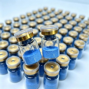 GHK-CU Cobre, Materia Prima Cosmética de Alta Pureza, CAS 49557-75-7, Color Azul - Product Image 3