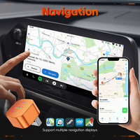 Convertidor Inalámbrico 4 en 1 para CarPlay, Adaptador Airplay con Función Mirror Link para Android Auto