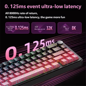 Teclado Mecánico de Eje Magnético, Personalizado con Grabado Lateral, Contorno de Aleación de Aluminio, Tecla Mecánica para Juegos E-sports RT - Product Image 3