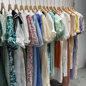 Factory Promotion Women's Floral <strong>Dress</strong> Casual Chiffon Style Hot Selling Multi Size Inch Miscellaneous Mixed Batch Shipment - Product Image 3
