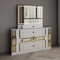 Neues Design Modernes Komplettes Kingsize-Schlafzimmer Doppelbett-Sets Holzrahmen Großhandel Günstige Luxuriöse Türkische Schlafzimmermöbel-Garnitur