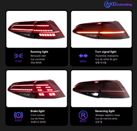 Luces Traseras LED para BMW G30, 525i, 530i, 535i, 540i, G38, M5, F90, Luces de Freno Traseras con Animación de Encendido, DRL