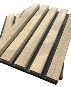 定制密集厚隔音板墙壁吸声隔音板中密度纤维板板条木质隔音