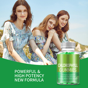 Gommes de chlorophylle végétaliennes bio, marque privée OEM/ODM, gomme de chlorophylle pour la détox et la déshydratation, favorise la Digestion - Product Image 6