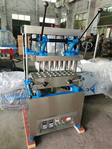 Machine commerciale automatique de fabrication de coupelles à gaufrettes et de cornets de crème glacée, avec le meilleur prix - Product Image 5
