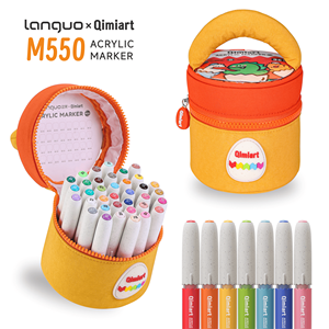 Ensemble de 24 marqueurs acryliques liquides en forme d'œuf pour enfants, <span class=keywords><strong>dessin</strong></span> artistique, peinture permanente imperméable, marqueurs pour bricolage - Product Image 3