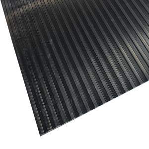 Tapis de sol en caoutchouc antidérapant à larges rayures pour passerelles, rampes, escaliers, ateliers, entrepôts, camionnettes - Product Image 1