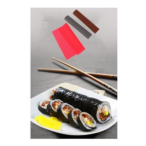 Cocina <span class=keywords><strong>Sushi</strong></span> Rolling Mat Antiadherente <span class=keywords><strong>Sushi</strong></span> Making Silicona <span class=keywords><strong>Sushi</strong></span> Rolling Maker Casero para el hogar Cocina Diy - Product Image 6
