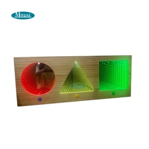 Panel de Espejo Infinito Interactivo Montessori con LED de Cambio de Color, Equipo Sensorial para Habitaciones, para Autismo, TDAH y Necesidades Especiales - Product Image 5