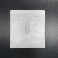100 pcs/pack OPP Clear Film Non-tissé CD Pouch/DVD Pocket Disc Bag