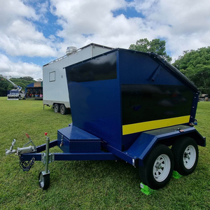 Hydraulic Small Mobile Skip Bins <strong>Trailer</strong> <strong>Trash</strong> for Efficient Waste Management - Product Image 3