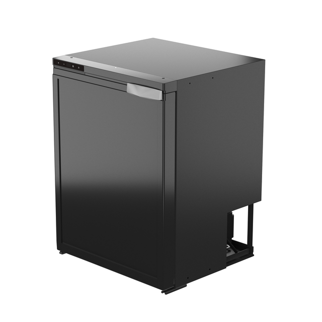 For CR65 Compressor Mini Aluminum Car Fridge DC 12/24V Mobile Refrigerator Freezer Portable Cooler LED Display RV Caravan