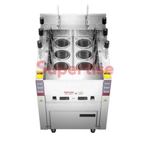 Machine à nouilles électrique à levage automatique, cuiseur à pâtes, chaudière à levage automatique, équipement de cuisine, machine à cuire les nouilles commerciale
