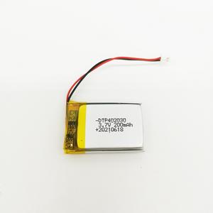 Headset Oplaadbare 402020 402025 402030 602025 601230 3.7V 110Mah 160Mah 250Mah 300Mah Lipo Batterij - Product Image 1