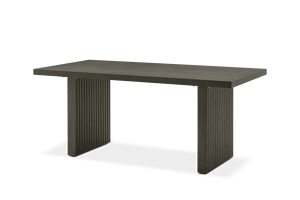 Tablón de roble reciclado de mediados de siglo, muebles de restaurante de madera maciza, mesa Rectangular, comedor, mesa de madera - Product Image 4