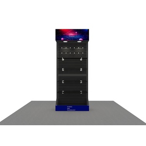 Exhibición de Pared de Listones Portátil de Aluminio Modular de Ensamblaje Rápido Personalizada para Ferias Comerciales - Product Image 2