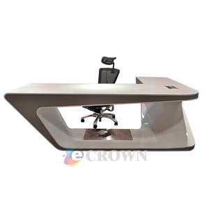 Kiosk Design Service Desk <strong>Cactus</strong> Cash Register Feather Curved Design Mall Cash Registerd Service Desk Cashier Table Reception OEM - Product Image 2