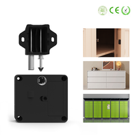 Serrure de casier à empreinte digitale intelligente RFID, à batterie, à code, pour armoire, sécurité enfant, porte coulissante, serrures numériques
