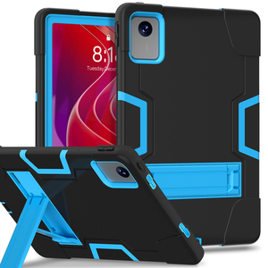 เคสกันกระแทกสำหรับ Lenovo Tab M11 Xiaoxin Pad 11 Moto Pad 2026 Dtab D-51F พร้อมขาตั้ง ซิลิโคน+PC <span class=keywords><strong>แ</strong></span>ข็งแรง ทนทาน บางเฉียบ เหมาะสำหรับเ<span class=keywords><strong>ด</strong></span>็ก - Product Image 1
