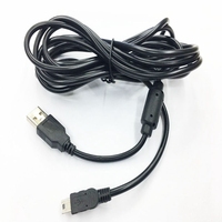 Poignée de contrôleur sans fil Joystick de haute qualité 1.8 m câble de Charge USB avec anneau magnétique pour P Sony 3 PS3