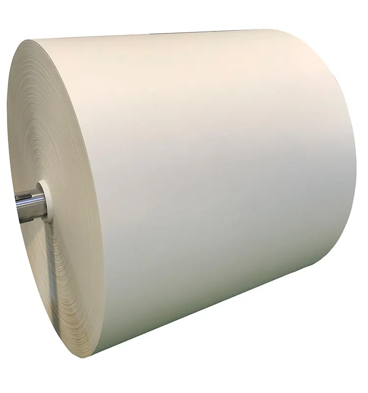 ม้วนกระดาษเคลือบ PE สำหรับทำถ้วยกาแฟชุดแก้วกระดาษพิมพ์ออฟเซต