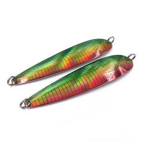 Leurres de pêche en métal personnalisés Weiyu, bon marché, pour eau salée profonde, marque privée. - Product Image 1