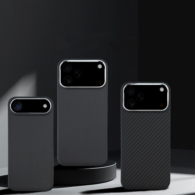 Suitable for 17 Full Series Kevlar Phone Cases, Aramid Fiber Magnetic Phone Cases