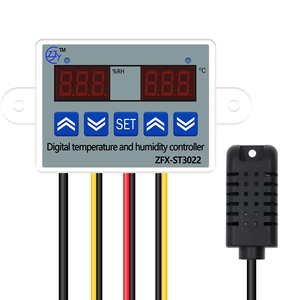 ZFX-ST3022 termometro a doppio termometro con <span class=keywords><strong>Controller</strong></span> digitale di temperatura e umidità con doppio termostato 40% spento - Product Image 1