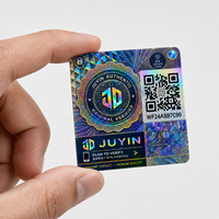 Etiqueta de Seguridad con Código QR Holográfico Personalizado, Adhesivo Anti-Falsificación con Lámina Láser, Tecnología de Autenticación VOID a Prueba de Manipulación