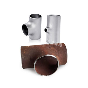 Conector en T de Acero Inoxidable Huishang 304 316, Acero al Carbono 20 #   Accesorio de Tubería Personalizado de Alta Resistencia a la Presión con Soldadura a Tope Q235 - Product Image 1
