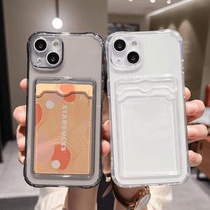 กระเป๋าใส่การ์ดโปร่งใสเคสโทรศัพท์สำหรับ <span class=keywords><strong>iPhone</strong></span> 17 PRO MAX 11 12 13 14 15 16 Pro Air 7 8 <span class=keywords><strong>PLUS</strong></span> XR XS <span class=keywords><strong>SE</strong></span> 2020 <span class=keywords><strong>SE</strong></span> <span class=keywords><strong>2022</strong></span> - Product Image 1